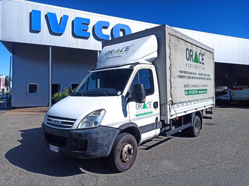 IVECO DAILY 65C18 CENT E SPONDA Cassone fisso con centina con sponda - Lombardia Truck